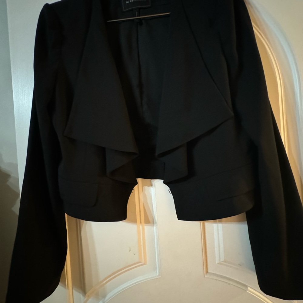 BCBG black jacket L